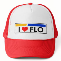 "I Heart (Love) Flo Hat