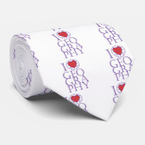 I heart (love) Geography Neck Wear