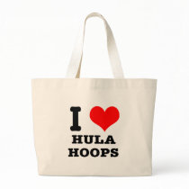 I HEART (LOVE) HULA HOOPS BAG