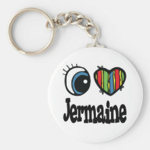 I Heart (Love) Jermaine Key Chain
