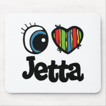 I Heart (Love) Jetta Mousepad