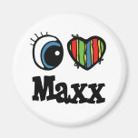 I Heart (Love) Maxx Fridge Magnets