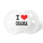 I heart love Obama pacifiers