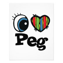 I Heart (Love) Peg Announcements