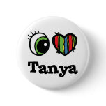 I Heart (Love) Tanya buttons