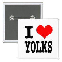 I HEART (LOVE) YOLKS PINS