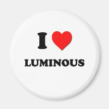 I Heart Luminous Magnets
