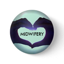 I heart Midwifery Pin