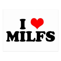 I Heart Milfs Postcard