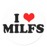 I Heart Milfs stickers