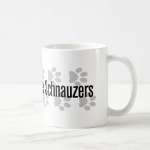 I (heart) Miniature Schnauzers Mug