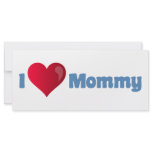 I Heart Mommy Custom Rack Card