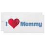 I Heart Mommy Custom Rack Card