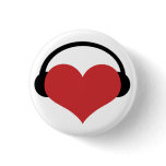 I Heart Music Pins