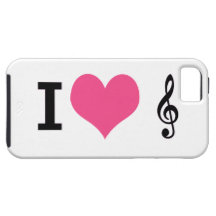I Heart Music iPhone 5 case