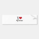 I heart My Actor Bumper Sticker