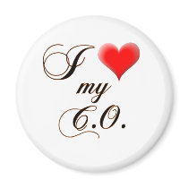 I "heart" My C.O. Magnet