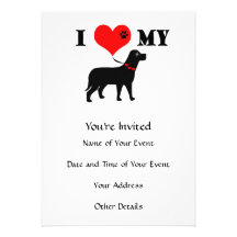 I Heart My Dog Announcement