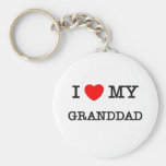 I Heart My GRANDDAD Key Chain