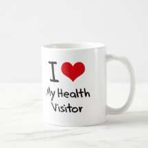 I heart My Health Visitor Mugs
