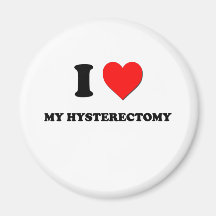 I Heart My Hysterectomy Magnets