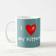I heart my Kittens Coffee Mug