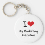 I heart My Marketing Executive Key Chains