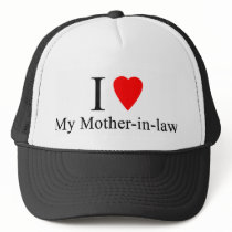 I Heart my mother in law Trucker Hat