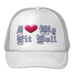 I Heart My Pit Bull Hat