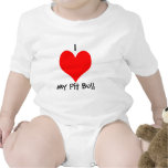 I *heart* my Pit Bull Tee Shirts