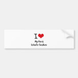 I heart My Real Estate Broker Bumper Stickers