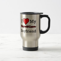 I Heart My Republican Boyfriend Travel Mug
