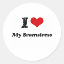 I heart My Seamstress Sticker