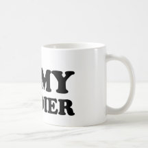 I heart my Soldier Mugs