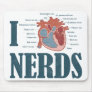 I Heart NERDS Mousepad