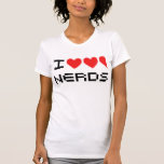I Heart Nerds Tee Shirt