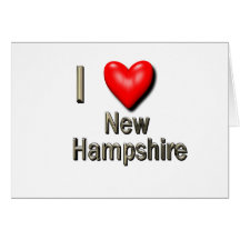 I Heart New Hampshire Cards