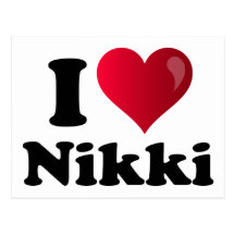 I Heart Nikki (Haley) Post Card
