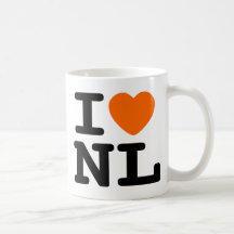 I heart NL Coffee Mug