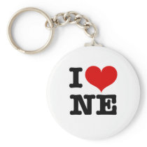 I Heart Northeast Minneapolis! Keychain