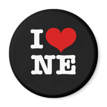 I Heart Northeast Minneapolis! Refrigerator Magnets