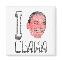I Heart Obama Magnet