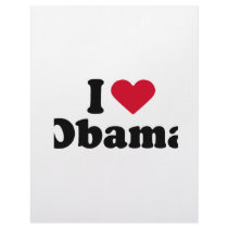 I Heart Obama T-shirt Letterhead Template