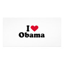 I Heart Obama T-shirt Photo Greeting Card