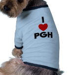 I Heart PGH Dog Clothes