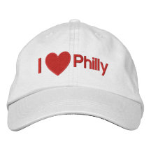 I Heart Philly! I Love Philly! Philadelphia Cap Embroidered Hats