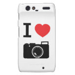 I HEART PHOTOGRAPHY DROID RAZR COVER