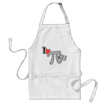 I heart Pi Day Aprons