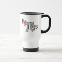 I heart Pi Day Mug