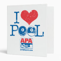 I Heart Pool Binders